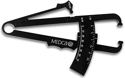 Body Fat Caliper and Measuring Tape for Body - Skin Fold Body Fat