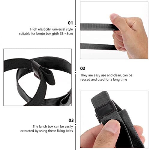 Longzhuo Bento Box Elastic Belt, Lunch Box Elastic Bands Double Layer Bento  Box Fixing Straps, Nylon Adjustable Elastic Strap, Belt For Picnic, Lunch -  Imported Products from USA - iBhejo