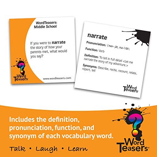 ? Word Teasers Middle School Vocabulary Game For Kids 1013 Fun