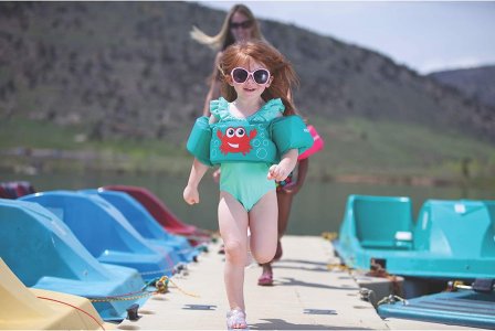 Stearns Original Puddle Jumper Kids Life Jacket | Life Vest For Children, Cancun Crab