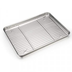 B24TC NonStick Toaster Oven 8 x 10 Inch Cookie Sheet Range Kleen –  RangeKleen