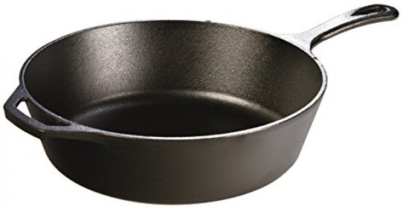 Victoria Seasoned Cast Iron Skillet Pan with Long Handle 10 4734534 :  : Kitchen