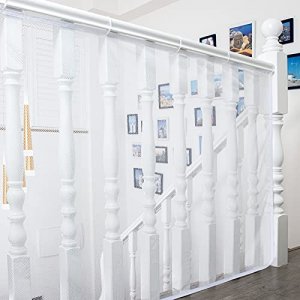 Rail Balcony Banister Net for Baby Safe 15', 4UHeart Mesh Banister Guard for Child Proofing Pet Safety, Stair Netting Safe for Puppy Indoor Outdoor U