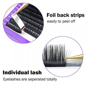 LASHVIEW Eyelash Extension,Ellipse Flat Eyelash Extensions