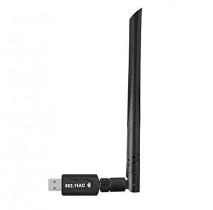 Realtek RTL8812BU USB Wireless Adapter 1200 Mbps with 5 dBi Antenna Dual Band AC1200 WiFi Dongle IEEE 802.11 a b g n ac for Laptop Desktop USB 3.0 Ne