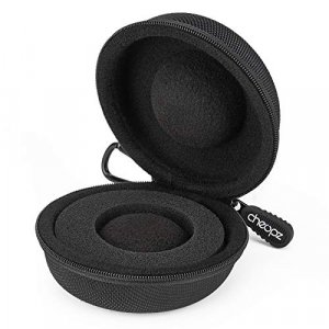 Cheopz Travel Watch Case Single Storage Box for Wristwatches & Smart Watches up to 50mm, Black