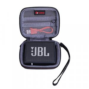 XANAD Hard Case for JBL GO or JBL GO 2 Speaker - Travel Carrying Storage Protective Bag Grey
