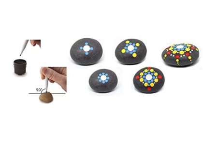 Mandala Dotting Tools- 16 Sizes from 0.5mm to 8mm - Recycled Plastic