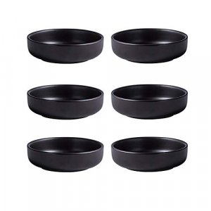 Colias Wing 3.5 Inch Simple Style Single Color Pattern Stylish Design Multipurpose Porcelain Side Dish Bowl Seasoning Dishes Soy Dipping Sauce Dishes