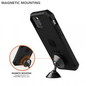 Rokform - Adjustable Magnetic Car Mount, 360 Degree Swivel with 3M VHB Tape, Cell Phone Holder, Aluminum Dashboard Phone Mount Stand for Truck Car & 