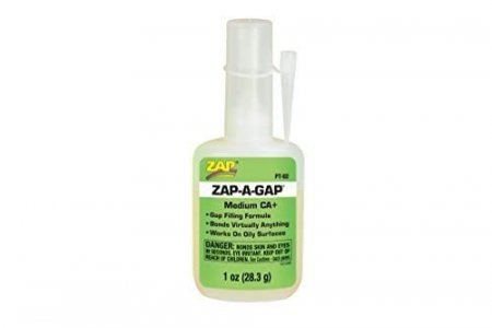 Pacer Technology (Zap) Zap-A-Gap Adhesives, 1 oz, White (PT-02)