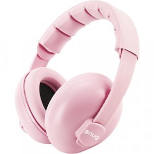 Snug Baby Earmuffs, Best Toddler & Infant Hearing Protection Ages 0-2+ Ear Protection for Babies (Pink)