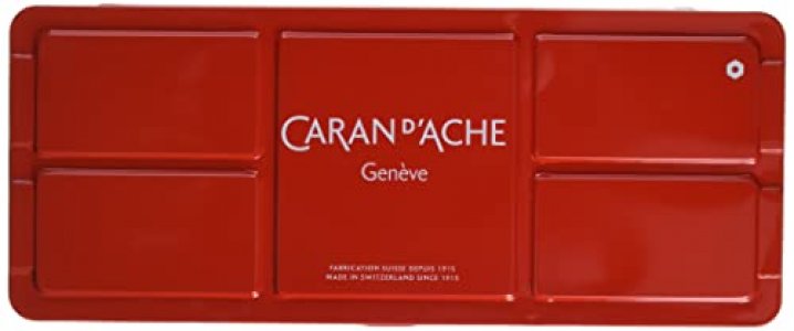 Caran d'Ache Gouache Studio 15 Assorted Colors Set in Metal Tin