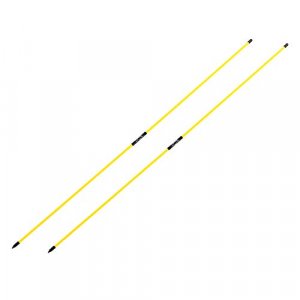 Callaway Alignment Stix, Golf Swing Trainer, Yellow, 48 Inches, (Set of 2)