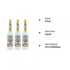 Florida Water Cologne 7.5 Oz - Three (3) Plastic Bottles
