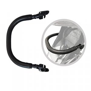 Baby Stroller Bumper Bar,Armrest, Handle, Crossbar Accessories for BBZ YoYo and Yoyo+,Black PU Leather