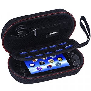 Smatree P100 Carrying Case Compatible for PS Vita, PS Vita Slim,PSP 3000(Without Cover) (Not Fit with PS Vita PCH 2000!)(Console and Accessories NOT 