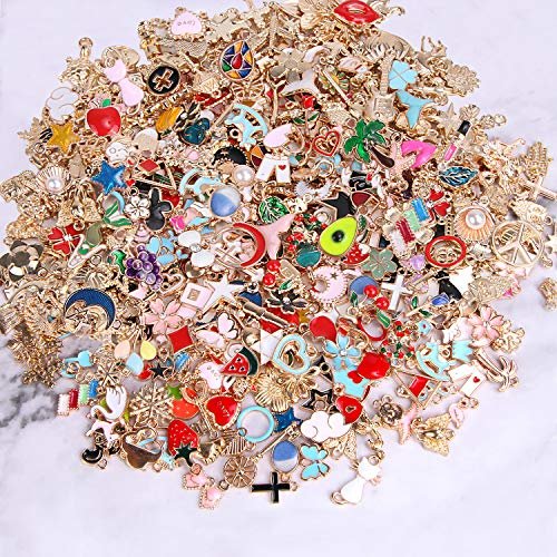 YETOOME 100 Pieces Wholesale Mixed Charms Pendants DIY for Necklace  Bracelet Jewelry Making and Crafting  100 Pieces Wholesale Mixed Charms  Pendants DIY for Necklace Bracelet Jewelry Making and Crafting  shop