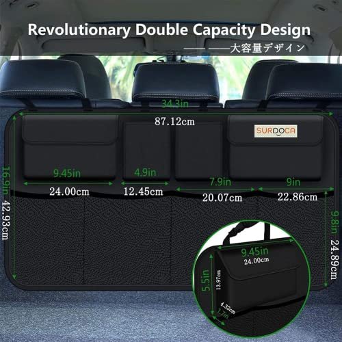 Surdoca car trunk deals organizer