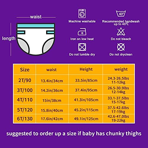 Moomoo Baby Cotton Training Pants Strong Absorbent Toddler Potty Training  Underwear For Baby Girls 6T - Imported Products from USA - iBhejo