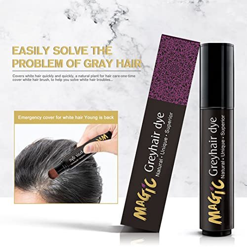 Wholesale 20ML Natural Hair Care Cream Black Brown Dark Brown Waterproof  Disposable Temporary Semi Permanent Hair Dye Pen Private Label From  malibabacom