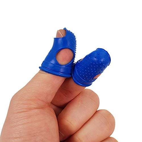 CLAIRLA - Rubber Fingers Tips Guard Anti Slip Rubbers pad Gel, Hand Finger  Sleeves Protectors for Your Paperwork, Cutting and Office Supplies tasks, -  Imported Products from USA - iBhejo