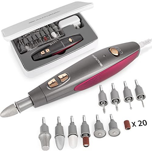 Beurer MP64 Nail Drill Kit, Cordless Electric Nail File with 10 Attach –  EveryMarket