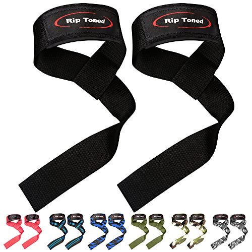 Rip Toned Lifting Straps for Weightlifting - Long 23 inch Deadlifting  Straps Lifting Wrist Straps for Men & Women with Protection Padding for  Deadlif - Imported Products from USA - iBhejo