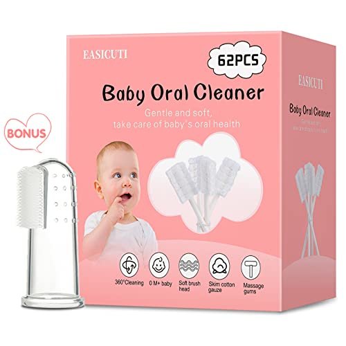 Baby Silicone Toothbrush & Tongue Cleaner Set – Cuby Care