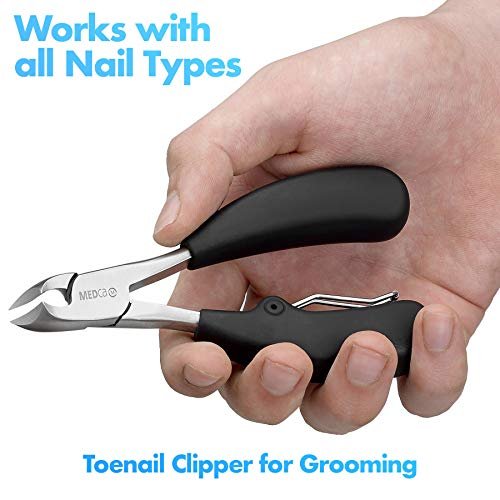 Surgical Stainless Steel Toenail Clippers for Thick and Ingrown