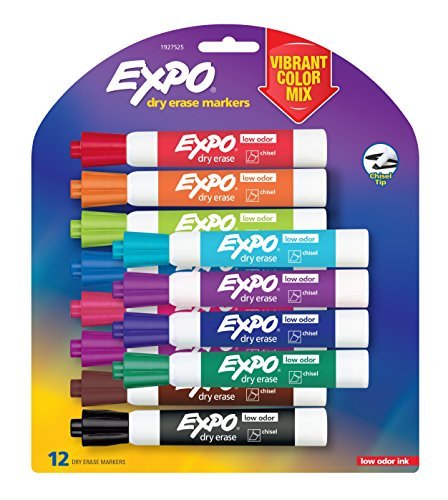 SHARPIE Peel-Off China Markers, Red, 12 Count