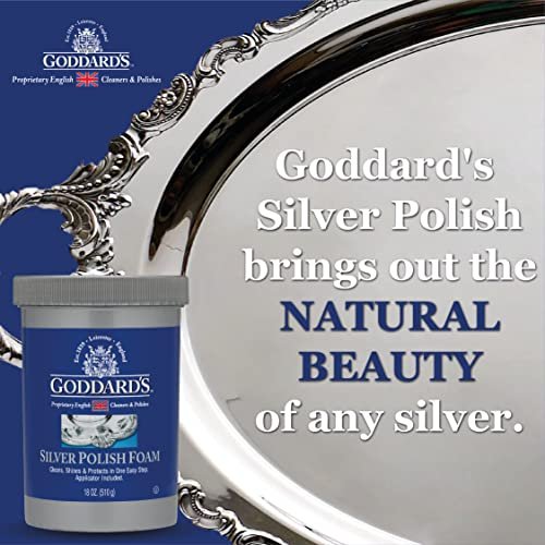 Goddard S Silver Polish Foam Silver Jewelry Cleaner For Antiques,  Accessories, Ornaments & More Silver Cleaner For Silverware Protection -  Imported Products from USA - iBhejo