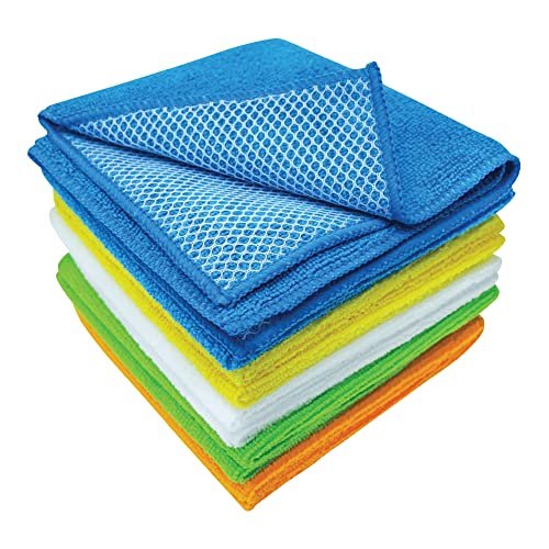 Dish Cloths for Washing Dishes Teal Kitchen Cloths Cleaning Cloths