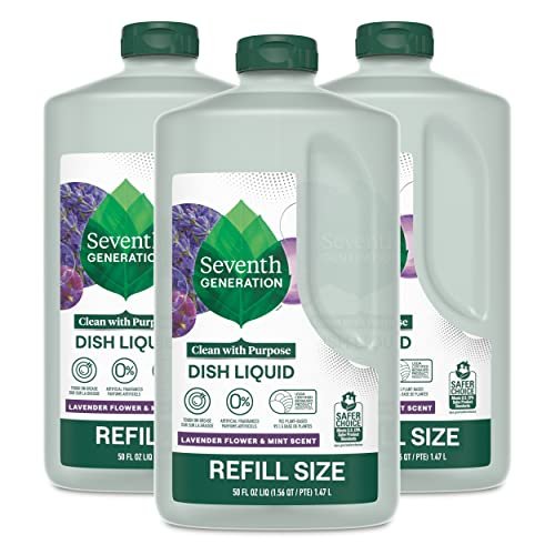 Seventh Generation Dish Liquid Soap Dishwashing Soap Clementine