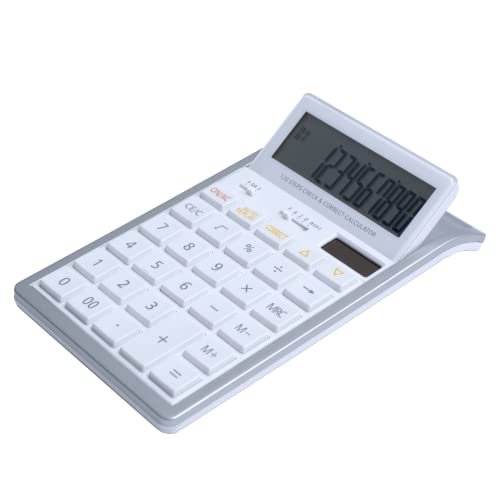 AOAILION Standard Calculator 12 Digit with Large LCD Display and