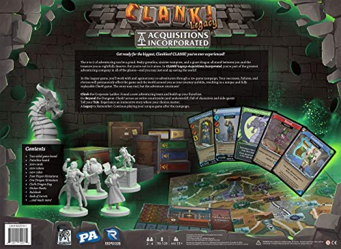 Renegade Game Studios Clank! Legacy: Acquisitions Incorporated - Imported  Products from USA - iBhejo