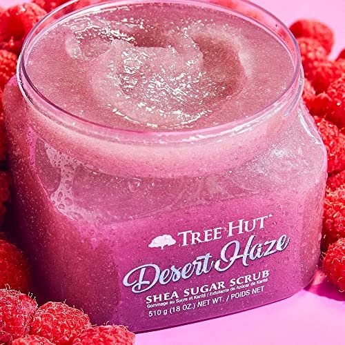 Tree Hut Desert Haze Shea Sugar Scrub, 18 oz, Hydrating and