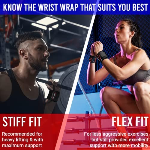 Rip Toned Wrist Wraps For Weightlifting (Uspa Approved) 18 Professional  Quality Straps - Lifting Wrist Support Braces For Powerlifting,  Bodybuilding - Imported Products from USA - iBhejo
