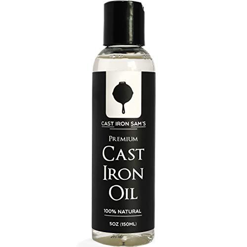 Cast Iron Sam's Seasoning Oil - Cookware Care, All Iron Pans
