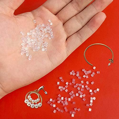Soft Silicone Earring Backs Rubber Earring Safety Back Stopper Replacement  for Fish Hook Earring Ear Stud and and Posts