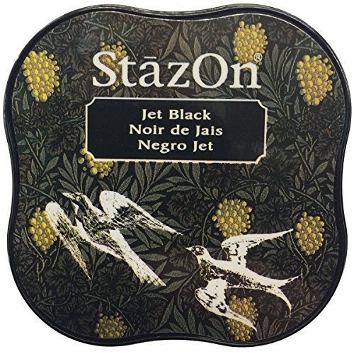 Tsukineko StazOn Midi Ink Pad, Jet Black - Imported Products from USA -  iBhejo