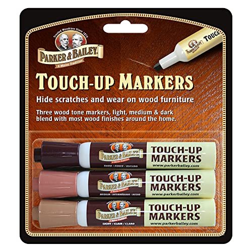 Parker & Bailey Touch-Up Markers - Furniture Markers Touch Up Furniture  Scratch Repair Markers Wood Floor Scratch Remover Wood Marker Wood Stain  Mark - Imported Products from USA - iBhejo