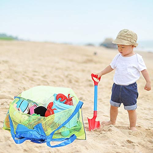 Bag Swimming Pool Toys Bags Mesh Carrying Tote Sandaway Beach Bag Large   Beachsand Toys  AliExpress