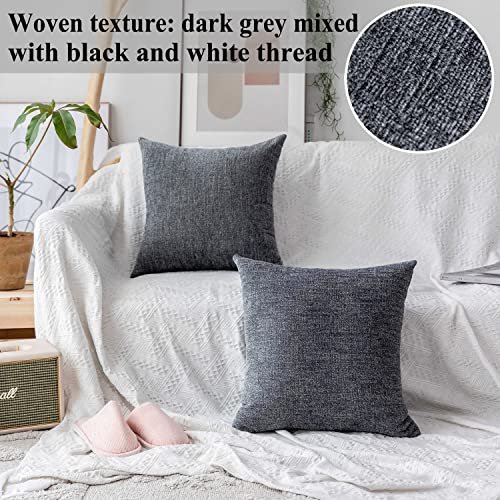 Home Brilliant Couch Pillow Covers 18x18 Set of 2 Super Soft