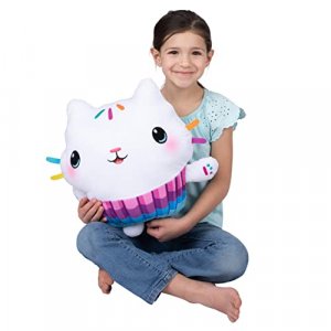 DreamWorks Gabby's Dollhouse Cakey Kids Bedding Super Soft Plush Cuddle Pillow Buddy, By Franco, 17.5