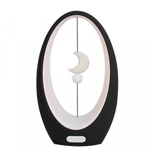 Jmlampee Magnetic Balance Lamp Moon & Starr LED Table Light 4Colors Changeable Controlled by Magnetic Bedside Home Decor Creative Night Light