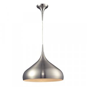 Elk Home 31442/1SN Lindsey 17'' Wide 1-Light Pendant in Satin Nickel