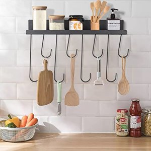 simpletome Mug Hooks Under Cabinet, Coffee Cup Organizer, Ceiling Storage  Hanger For Office Cafe Bar Kitchen Utensils