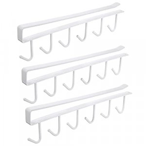 4 Pack Tension Rods, 21.6-35.4 Inch Adjustable Spring Steel Cupboard Bars  Tension Curtain Rod Shower Rod Extendable Width (White)