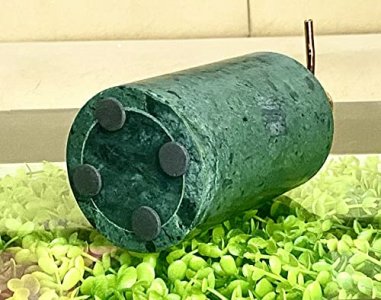 Marble Soap Dispenser Hand Liquid Pump Bottle Soap Dispenser Refillable Shower Shampoo for Home Decorative Bathroom Kitchen Sink Countertop by AK Mar